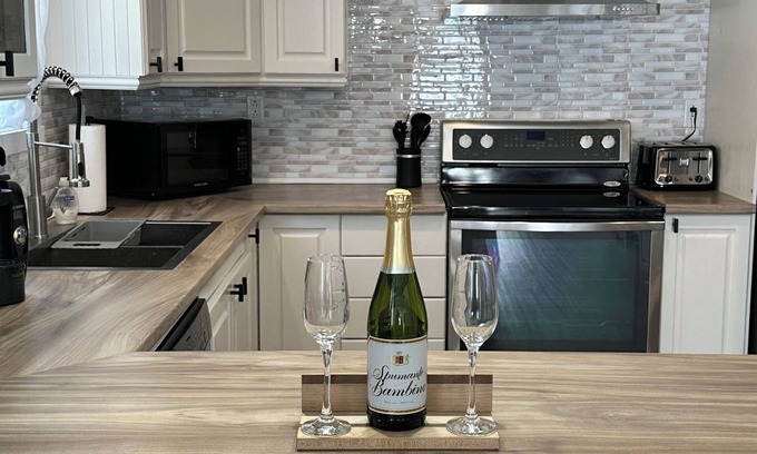 Saint-Calixte Ski Chalet | Chalet Havre de Paix Avec SPA a Chertsey