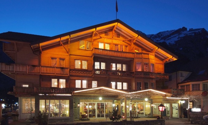 Kandersteg Hotel | Chalet Hotel Adler