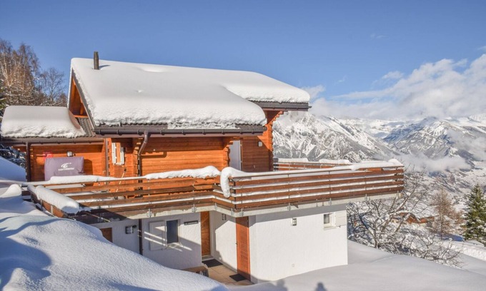Mayens-de-Riddes Ski Chalet | Chalet le Fauconnier - La Tzoumaz, 4 Vallees