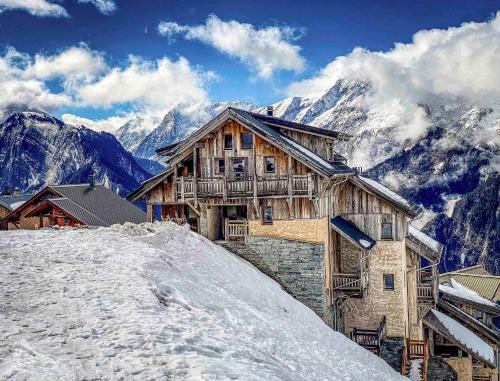 Villard-Reculas Ski Chalet | Chalet Le Perchoir, Spa, Sauna, sur les pistes