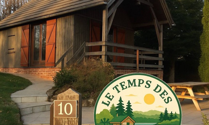 Moux-en-Morvan Ski Chalet | CHALET LE TEMPS DES SETTONS LAKE VIEW