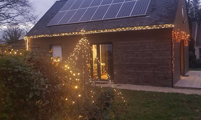 Thehillac Ski Chalet | Chalet 'Le Ty Gîte - Sud Morbihan' with Private Terrace, Wi-Fi and Air Conditioning