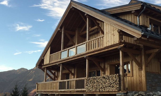 Villard-Reculas Ski Chalet | Chalet Lodge Oberig Exclusive 5 * ski-in ski-out, with Sauna, Hammam, Cinema,