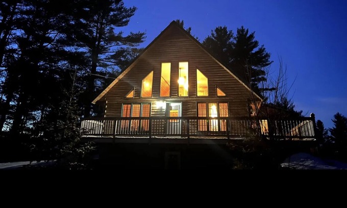 Brownville Cabin | Chalet Log Home in the heart of Maine recreation in Brownville.