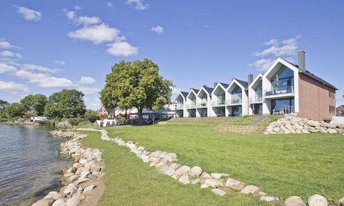 Middelhagen Apartment | Chalet Möwenblick Rügen mit Meerblick, Sauna und Kamin