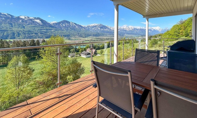 Kottmannsdorf House | Chalet mit Karawankenblick