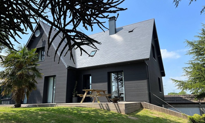 Fleury House | Chalet Pachamama - Pour 10 avec jacuzzi