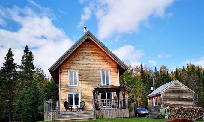 Lac-Etchemin Ski Chalet | Chalet Rivière Etchemin, A unique place