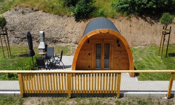 Wilhelmsthal Apartment | Chalet Sophie mit Balkon für 3 Personen