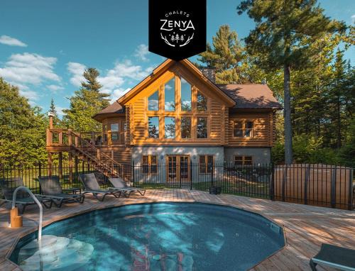 Fiddler Lake Resort Ski Chalet | Chalet White Wolf SPA at Fiddler's Lake