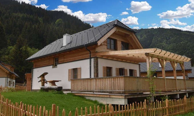 Donnersbachwald Ski Chalet | Chalet with terrace, sauna and outdoor spa
