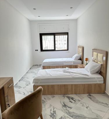 Agdal House | Chambre à Agdal Rabat dans un appartement partagé -two single beds-