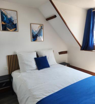 Saint-Nicolas-d'Aliermont Bed & Breakfast | chambre bleue