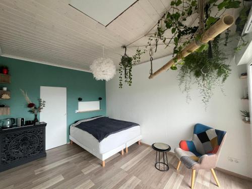 Vanzy Bed & Breakfast | Chambre indépendante avec jacuzi et climatisation