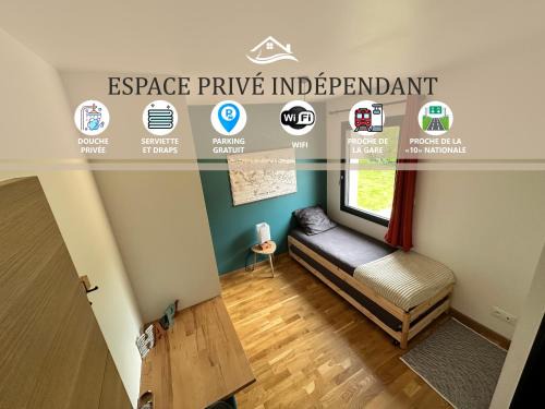 Gond-Pontouvre House | Chambre privée au calme - Proche gare - Parking gratuit