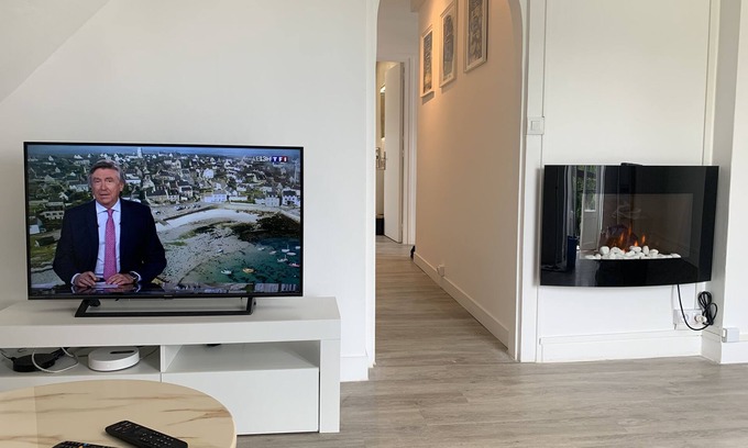 Moussy-le-Vieux Apartment | Chambre Salon Proche Roissy CDG et Parc Astérix
