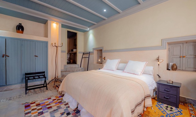 Ourika House | Chambre Standard Taraoui Vue montagne