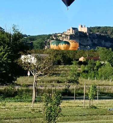 Castelnaud-la-Chapelle Bed & Breakfast | Chambres d'hôtes BELLE-VUE -Vue sur château
