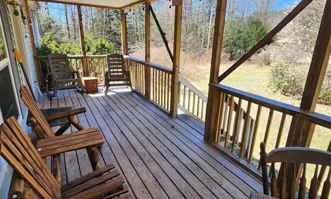 Bethel House | Chandler Hill Base Camp - Enjoy A Nature Getaway In This Rustic Home In The Mountains, 10 Minutes From Sunday River Ski Mountain! 4 Bedroom Home by RedAwning