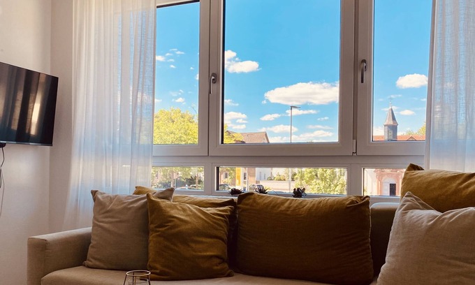 Seligenstadt Apartment | Chapel view Seligenstadt - central location