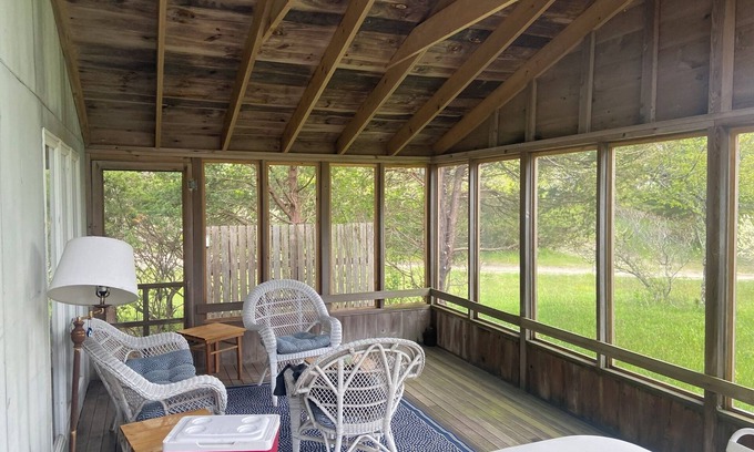 Edgartown Cottage | Chappaquiddick cottage with ocean view and beach access to Cape Poge Bay.