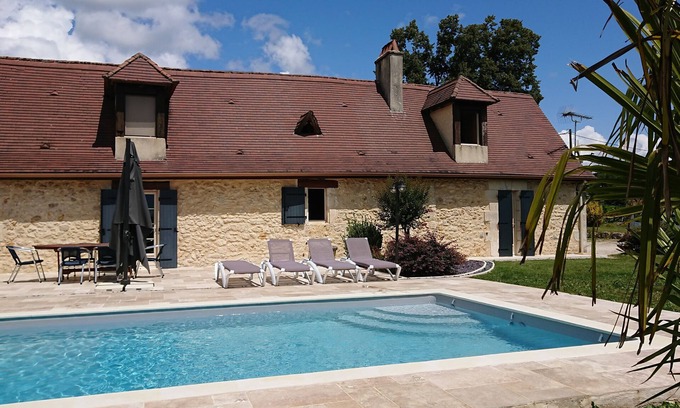 Saint-Georges-de-Montclard House | Charming Périgourdine with swimming pool and fully air-conditioned WIFI
