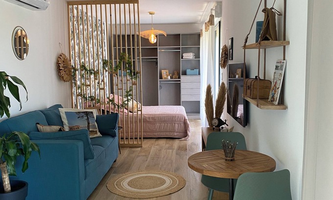 Villanova Apartment | Charmant Studio Cosy Avec Piscine Privée