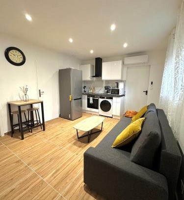 Serezin-du-Rhone Apartment | Charmant T2 proche gare SNCF à 15 min de Lyon