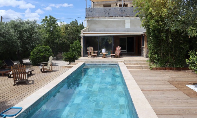 Servian House | Charmante Vigneronne Atypique en Occitanie Prés des Plages