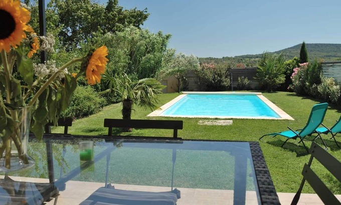 Saint-Maurice-sur-Eygues House | Charming house with private pool, not shared near Vaison la Romaine