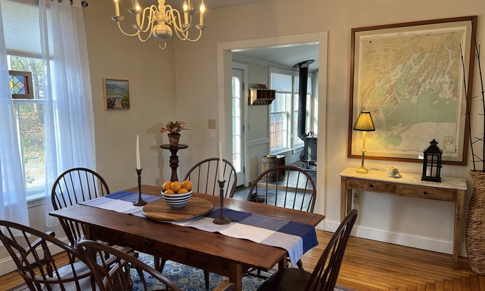 Yarmouth House | Charming 1850's home on the Royal River in Yarmouth Village Maine