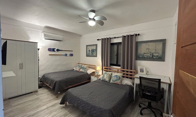 Caribbean Islands Villa | Charming 2-bedroom villa in wonderful Palmar de Ocoa with WiFi, AC
