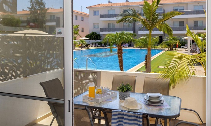 Kapparis Apartment | charming 2-bedroom, 1-bathroom property is located in the desirable area of Kapparis,