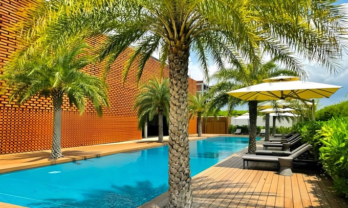 Long Beach Villa | Charming 2-bedroom villa in serene Phu Quoc with WiFi, fitness room