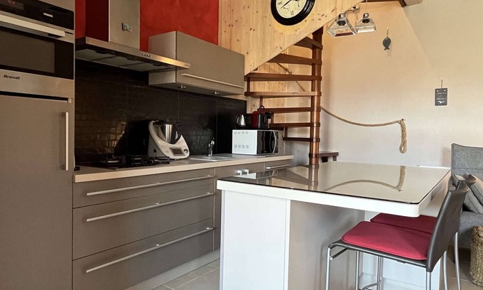 Saint-Denis-d'Oleron House | Charming 2-Bedroom House, Terrace, Close to Beach & Cycle Path