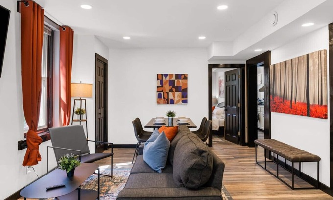 Penn-Knox Apartment | Charming 2BR home in Philadelphia, great location, and plenty of parking!