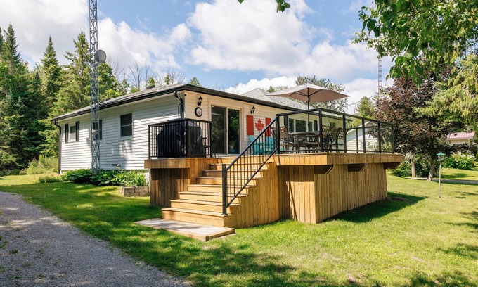 Rosedale Cottage | Charming 3-bedroom cottage with WiFi, AC on serene Balsam Lake