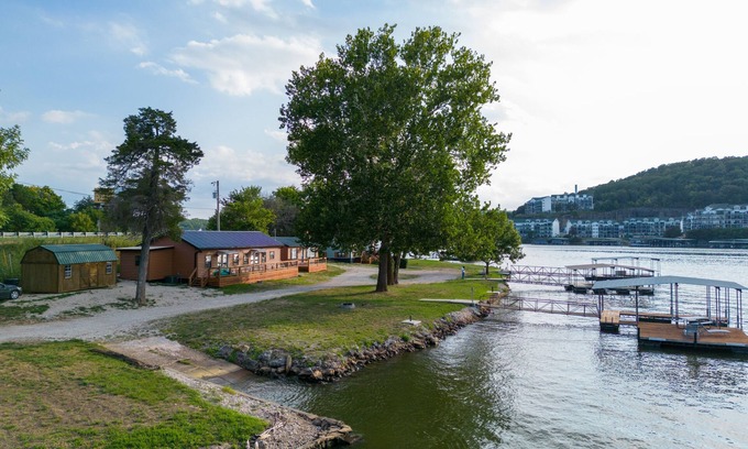Camdenton House | Charming 3 bedroom cabin with private covered dock. Close to Old Kinderhook.