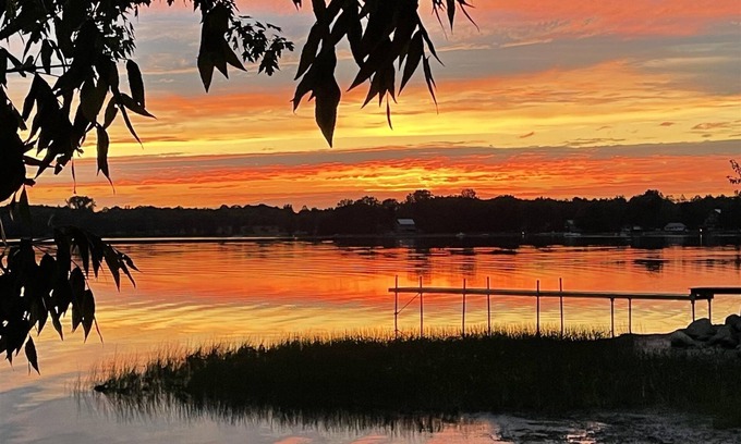 Derby House | Charming 3 bedroom home directly on Lake Salem VT -great views!