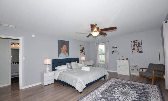 Red Mill Pond House | Charming 3-bedroom house with AC, WiFi in enchanting LewesnClose to beaches