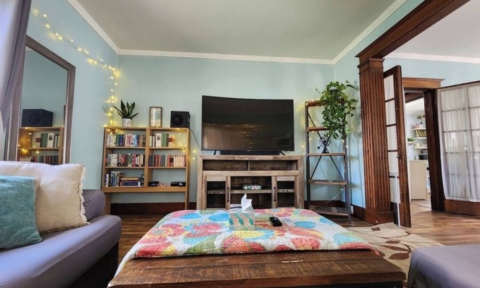 Rhinelander House | Charming 3-bedroom house in wonderful Rhinelander with WiFi, AC, Screened porch