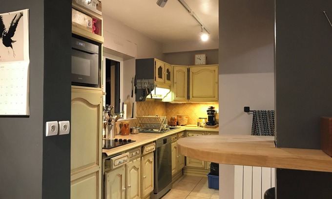 Orsay Apartment | Charming 3-room apartment with large terrace in downtown Orsay