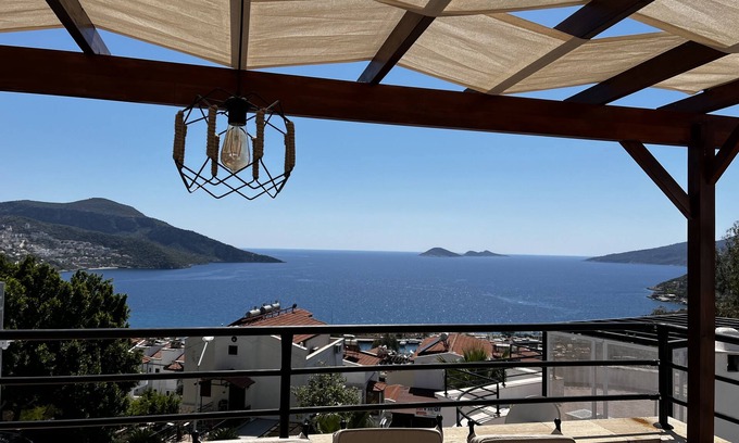 Kalkan Villa | Charming 4 Bed Villa in the Old Town with Panoramic Sea and Mountain Views