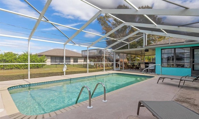 Port Charlotte - Charlotte Harbor House | Charming 4-bedroom Pool and Hot Tub home with WiFi in delightful Port Charlotte
