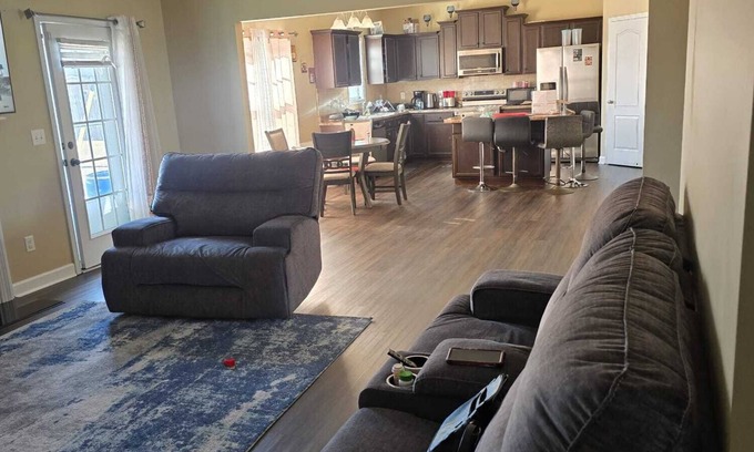 Hope Mills House | Charming 4-bedroom house with AC, WiFi in enjoyable Hope Mills