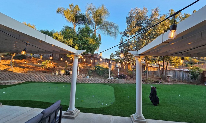 North Broadway House | Charming 4-bedroom house with hot tub, fireplace, and games in lovely Escondido