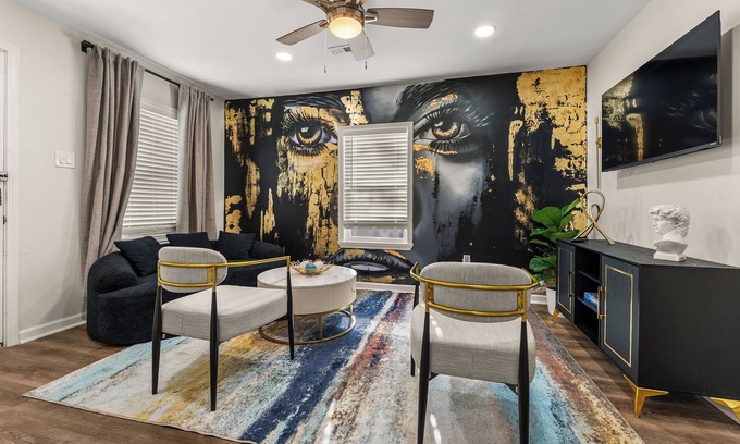 Whitehaven House | Charming 4-bedroom house with WiFi and AC in welcoming Memphis