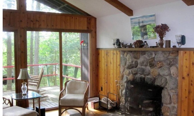 Paul Smiths Ski Chalet | Charming Adirondack Cabin on Regis Lake