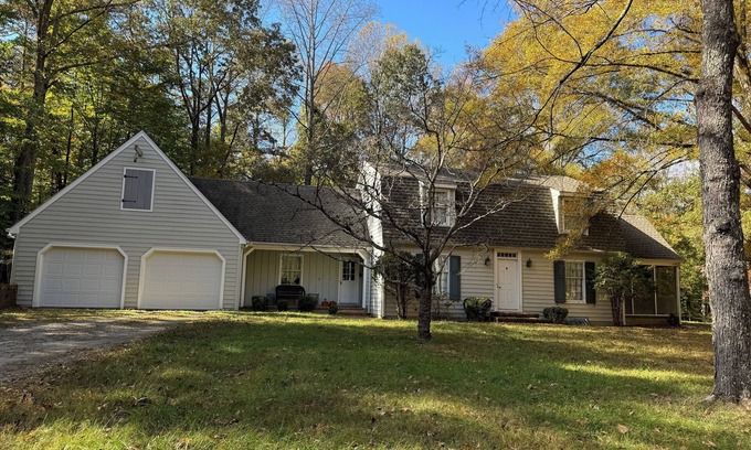 George Washington House | Charming and private 3-bedroom house near Fredericksburg, VA.