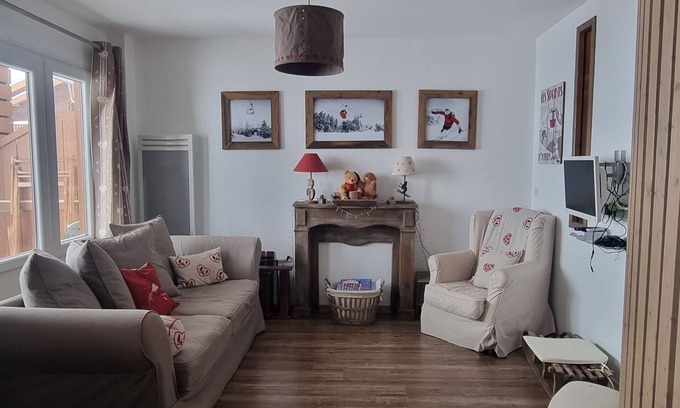 Reberty Apartment | Charming apartment 45 m2 - 5 people Résidence Necou - Reberty 2000